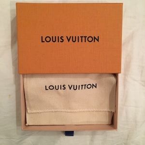 Louis Vuitton box and dust bag